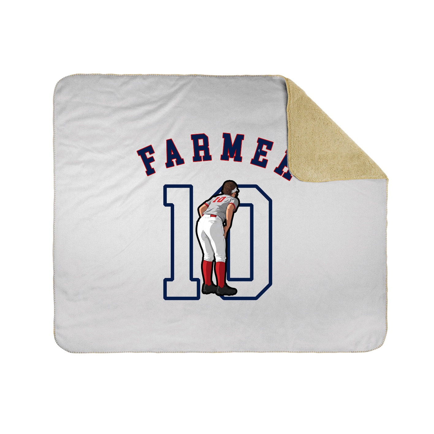 Throw Blanket — Shirsey Arch in White