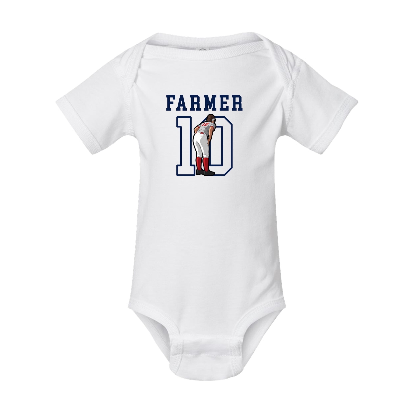 Baby Onesie — Shirsey in White