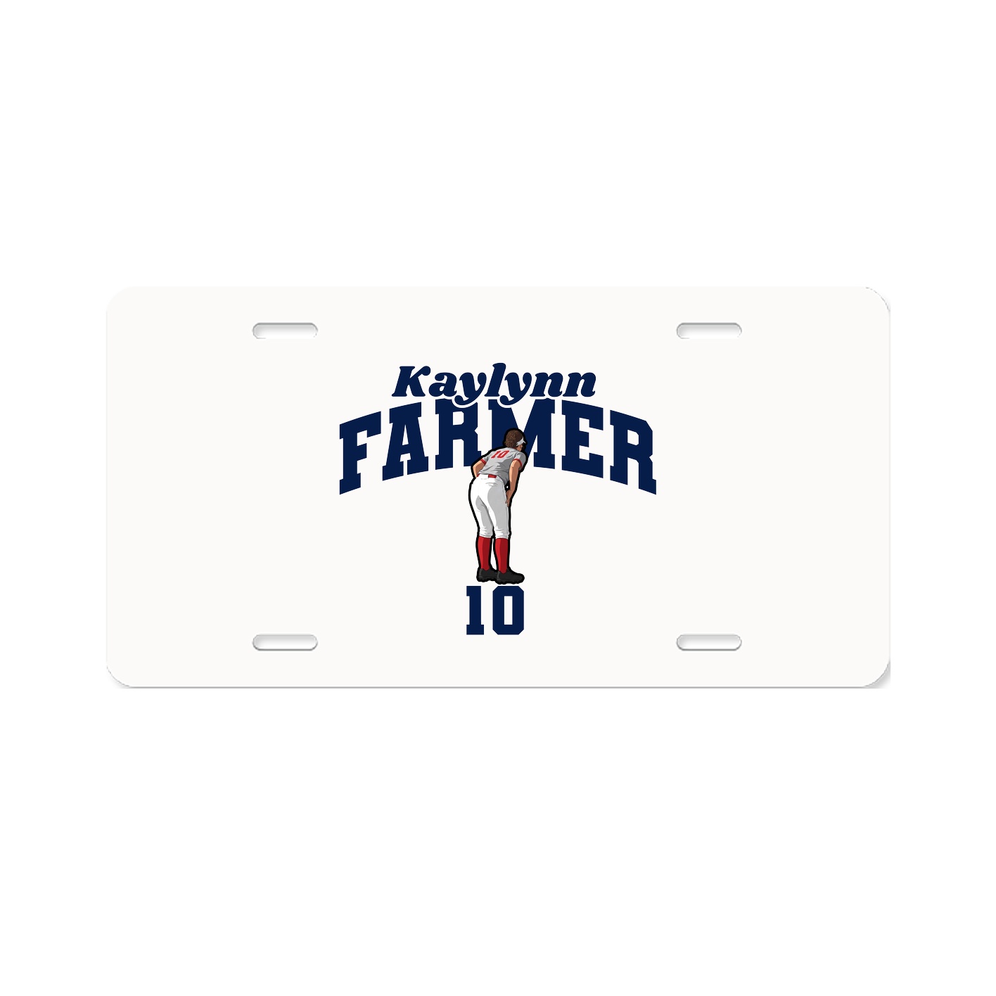 License Plate — Signature Arch in Classic
