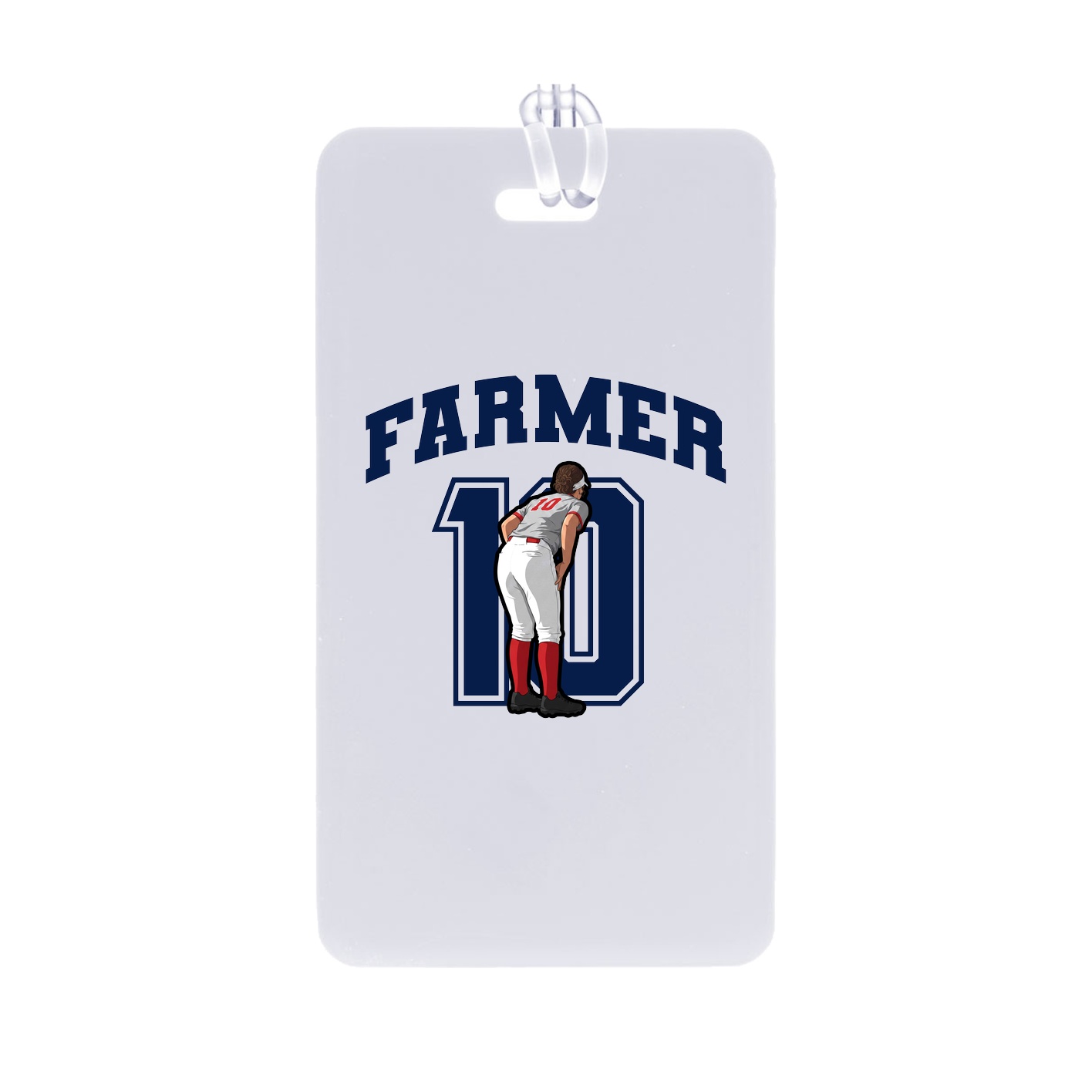 Bag Tag — Number in Classic