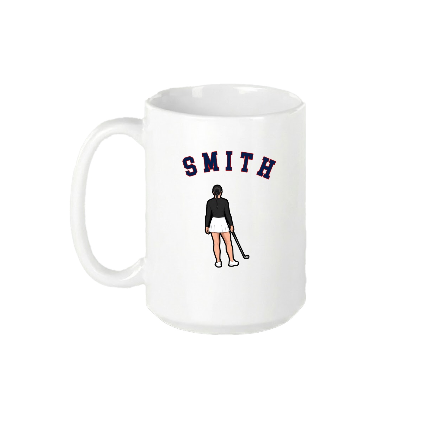 15oz Coffee Mug — Shirsey Arch in White