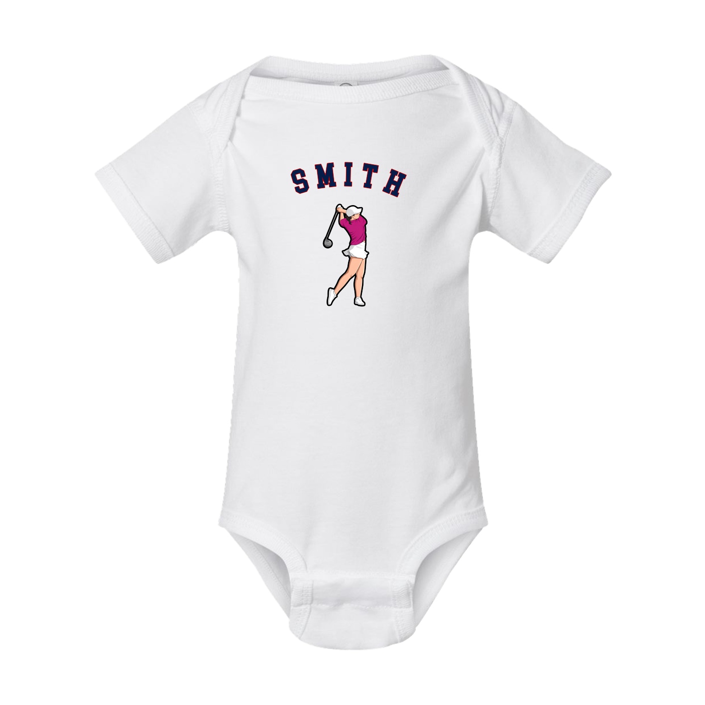 Baby Onesie — Shirsey Arch in White