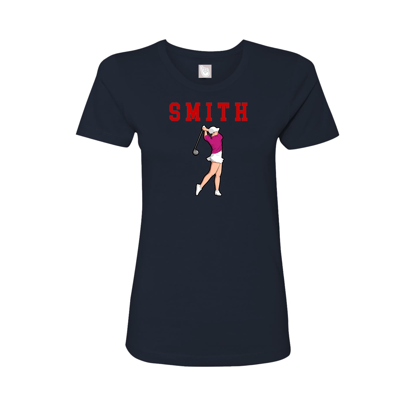 Fitted Women's Tee — Shirsey in Navy
