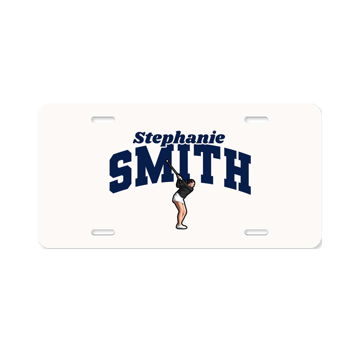 License Plate — Signature Arch in Classic