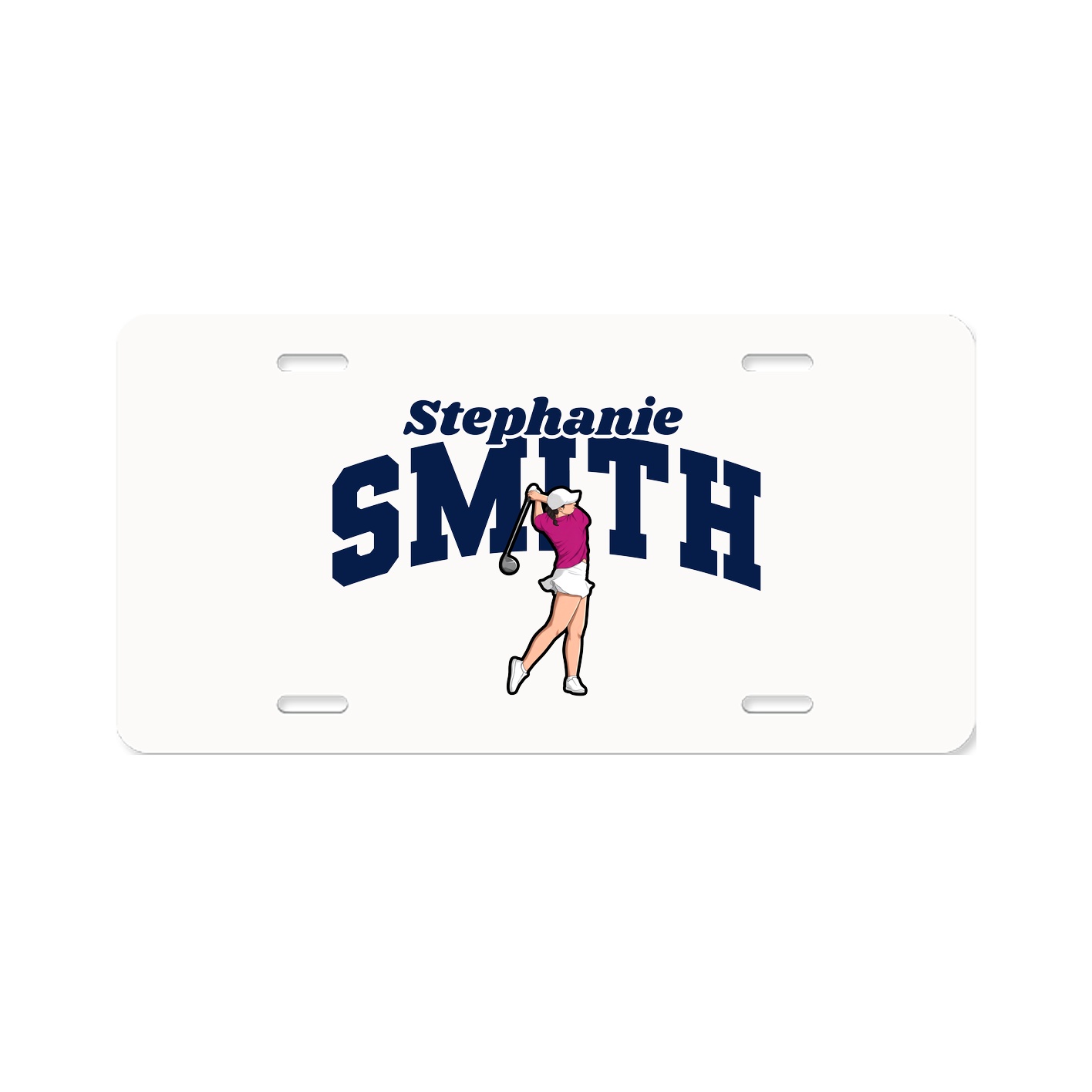 License Plate — Signature Arch in Classic