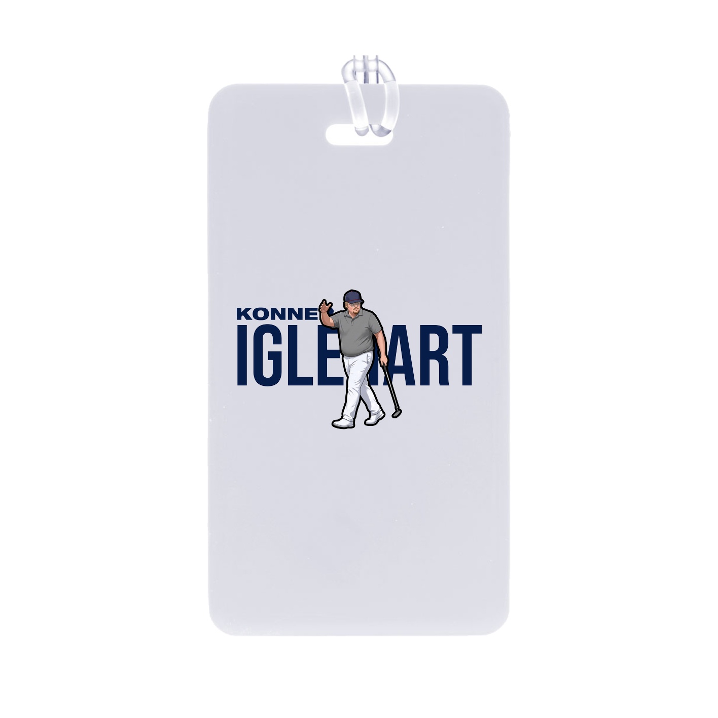 Bag Tag — Player Name in Classic