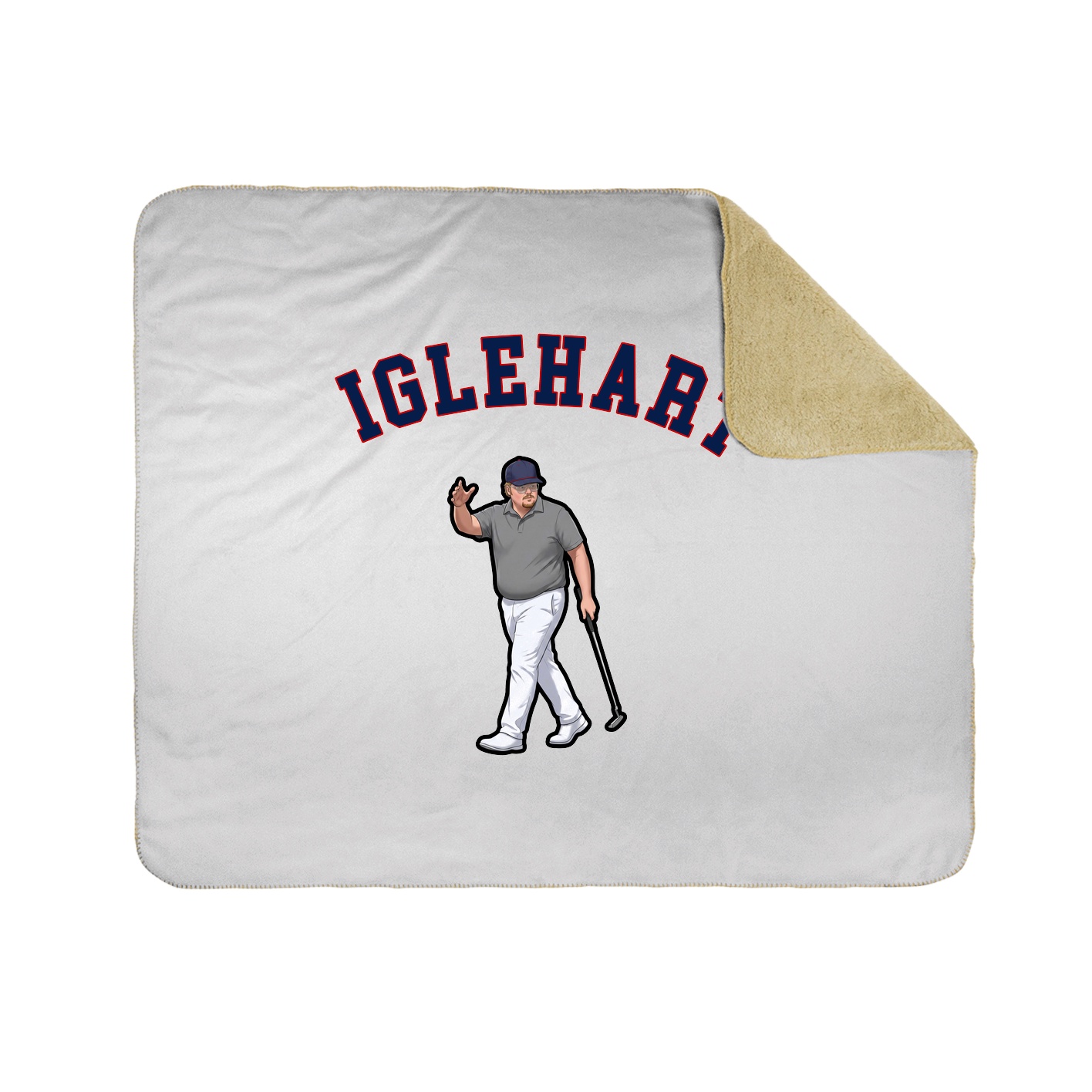 Throw Blanket — Shirsey Arch in White