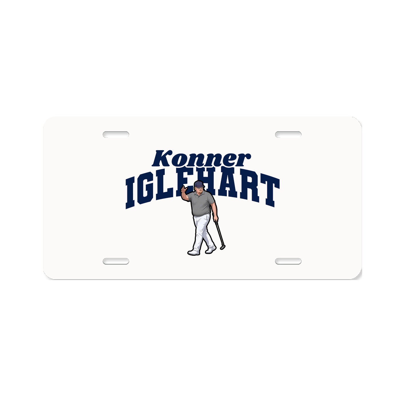 License Plate — Signature Arch in Classic