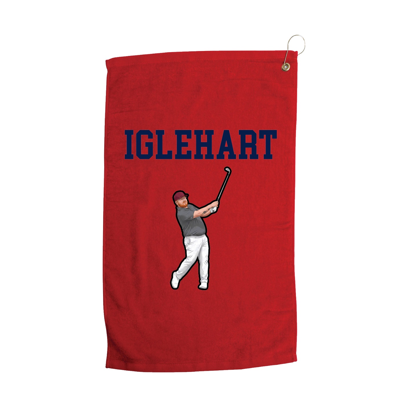 Golf Towel — Shirsey in Red