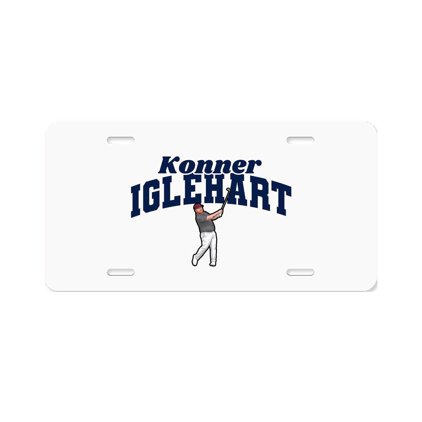 License Plate — Signature Arch in Classic