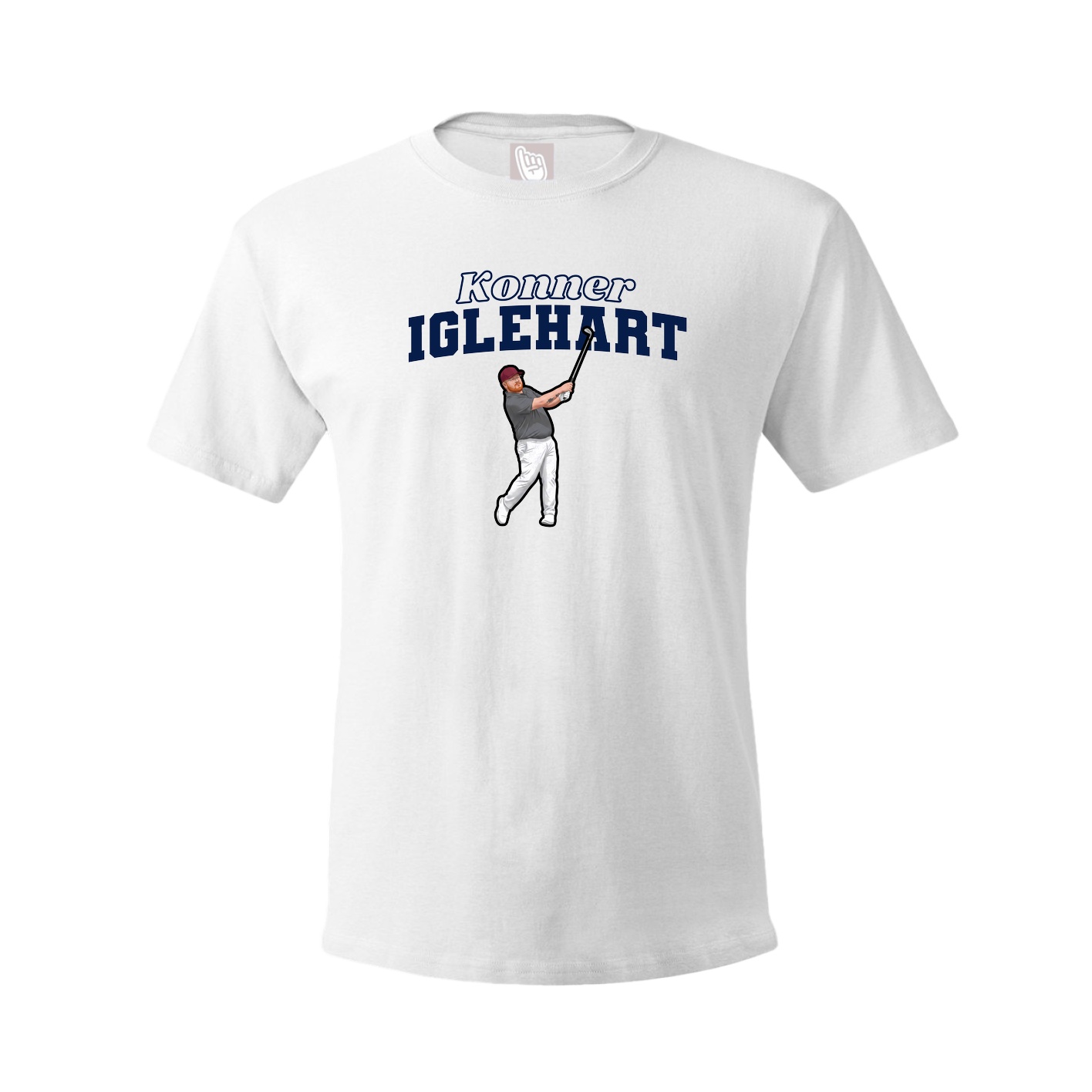 Tee — Name Arch in White