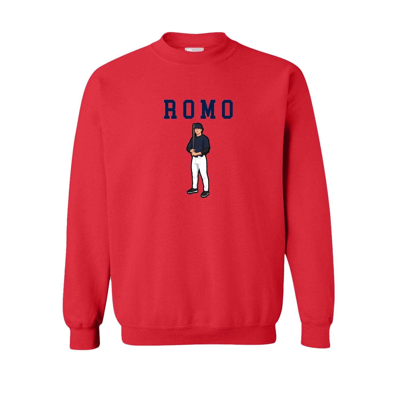 Fleece Crew — Shirsey in Red
