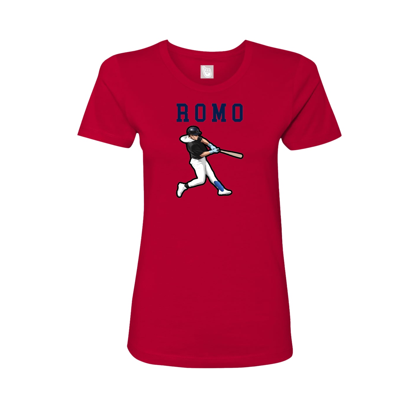 Fitted Women's Tee — Shirsey in Red