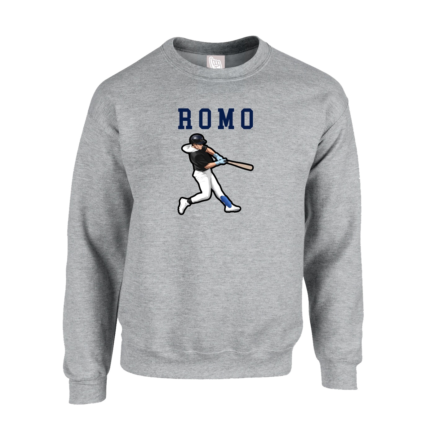 Fleece Crew — Shirsey in Grey
