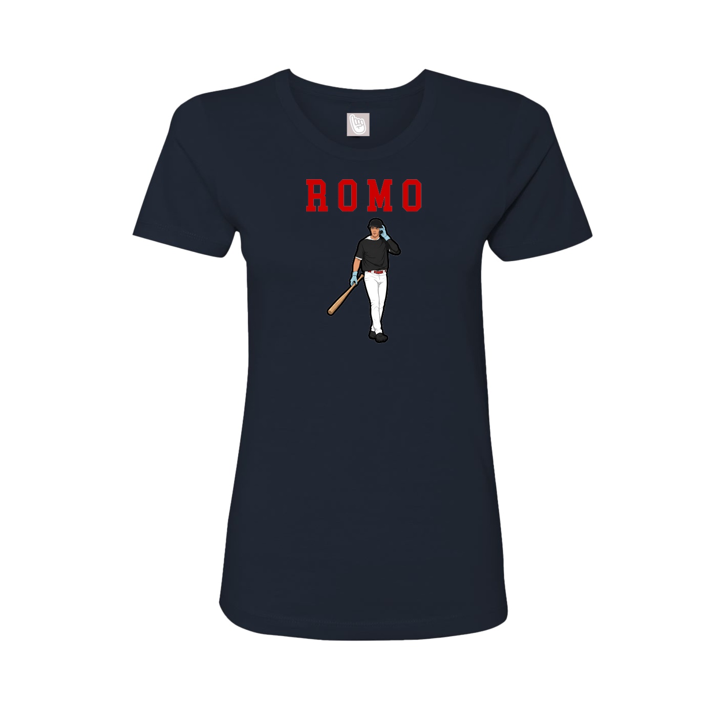 Fitted Women's Tee — Shirsey in Navy