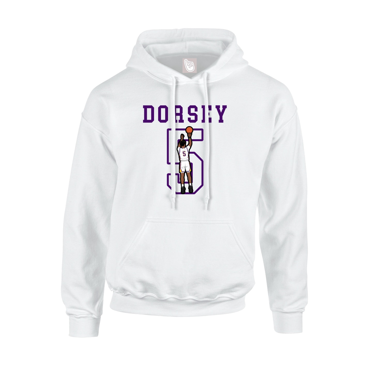 Youth Hoodie — Shirsey in White