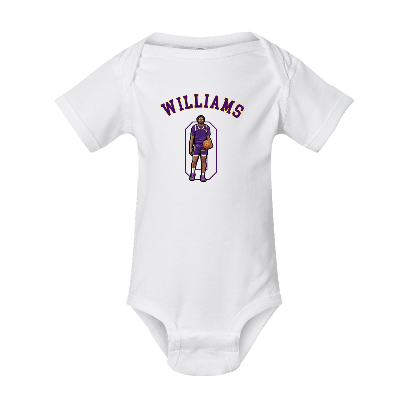 Baby Onesie — Shirsey Arch in White