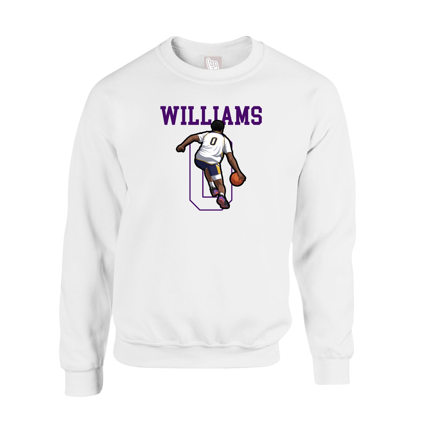 Fleece Crew — Shirsey in White
