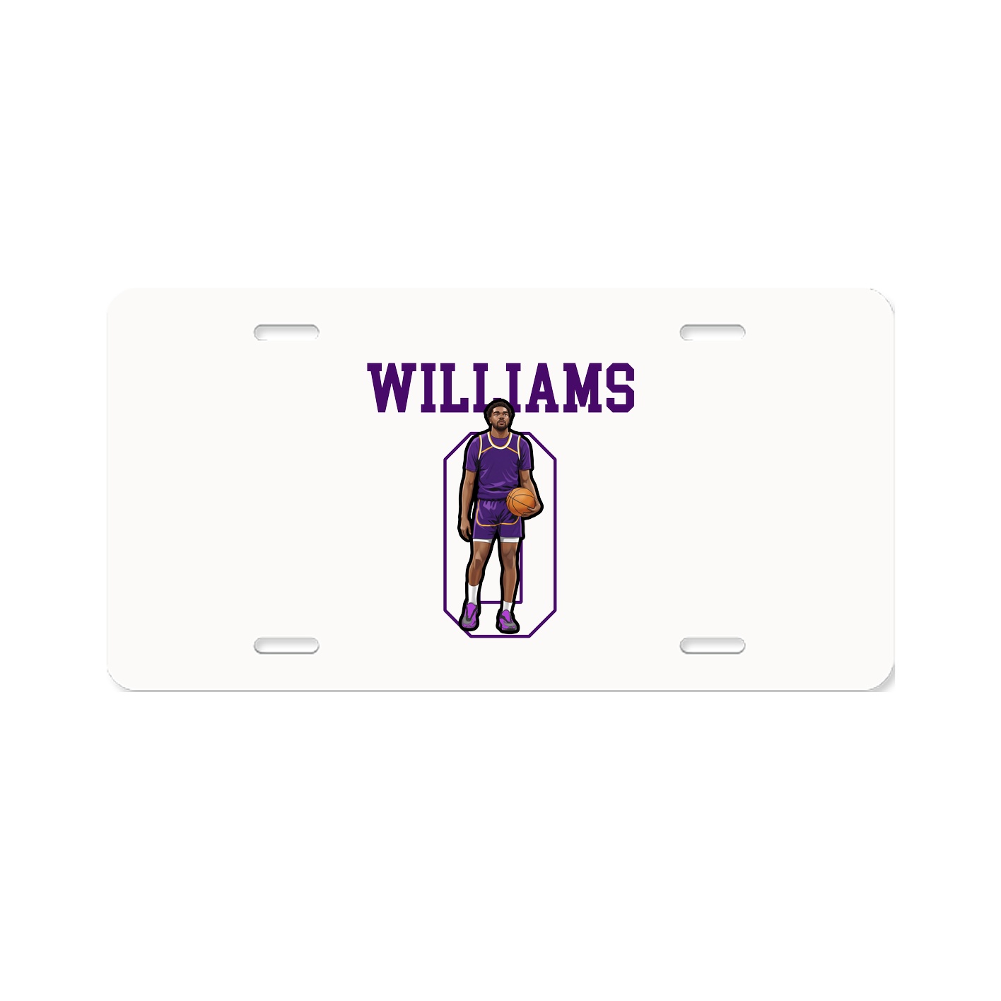 Aluminum License Plate