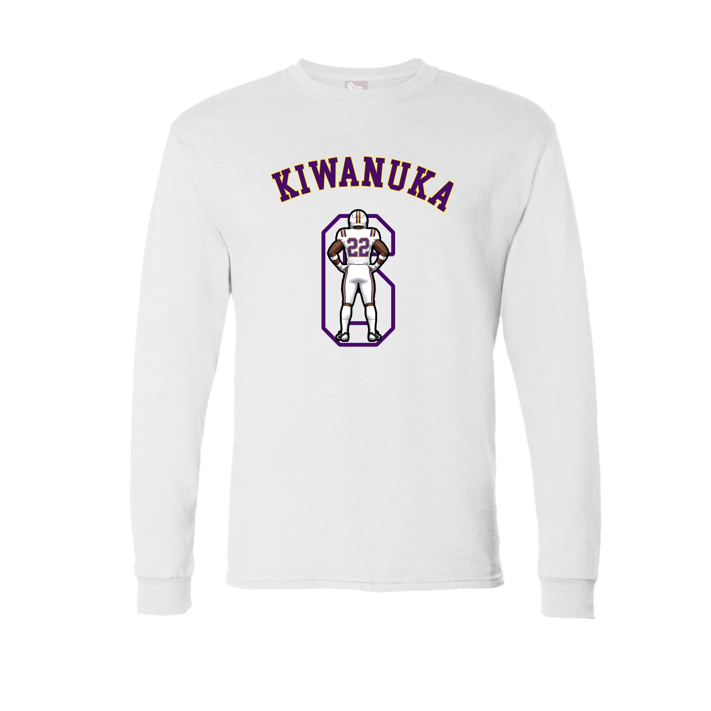 Long Sleeve Tee — Shirsey Arch in White