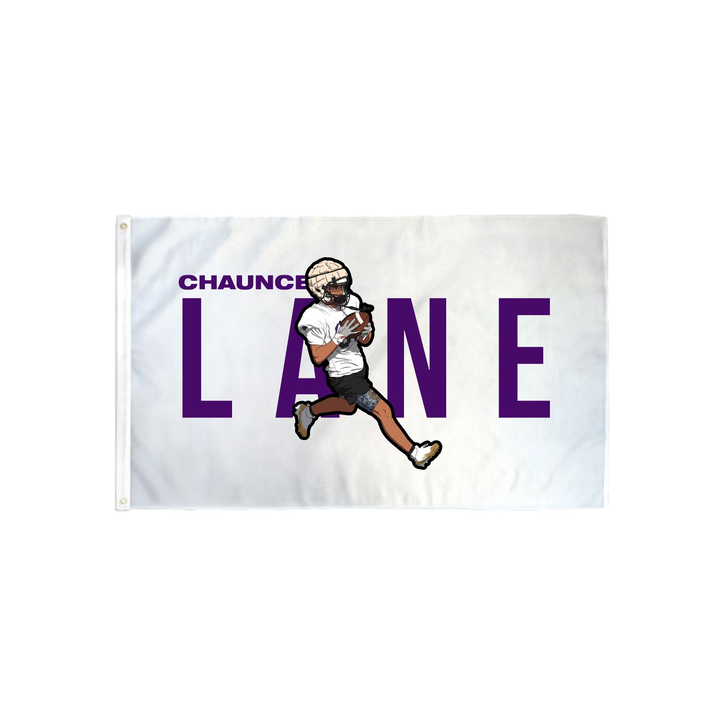 3x5 Flag — Player Name in Classic