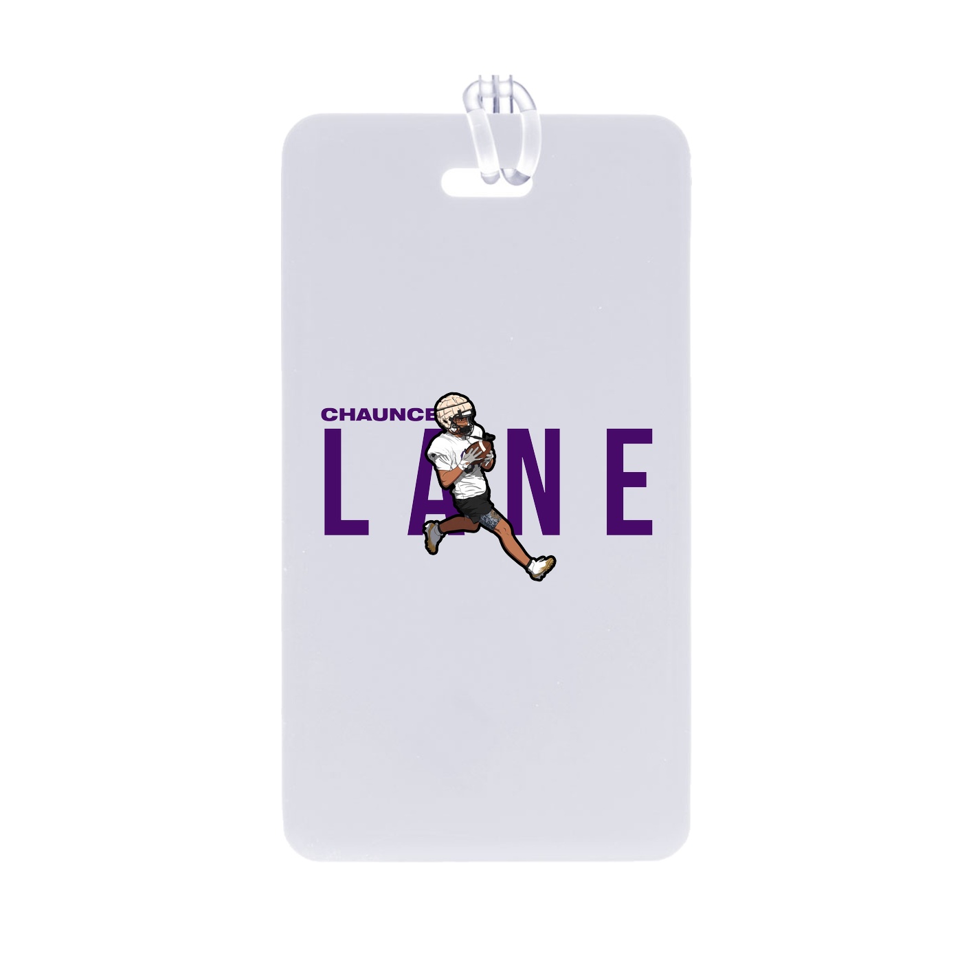 Bag Tag — Player Name in Classic