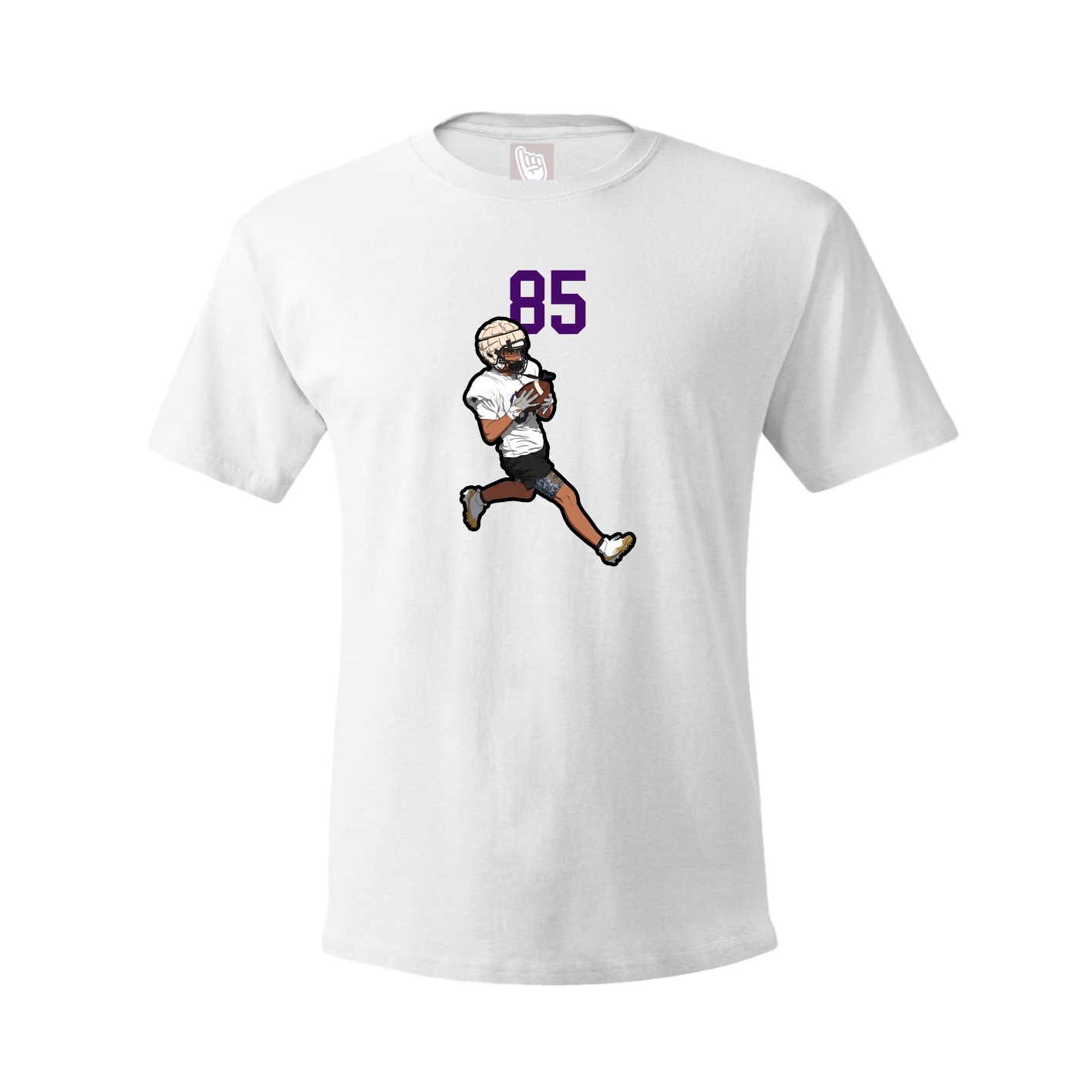 Tee — Number Top in White