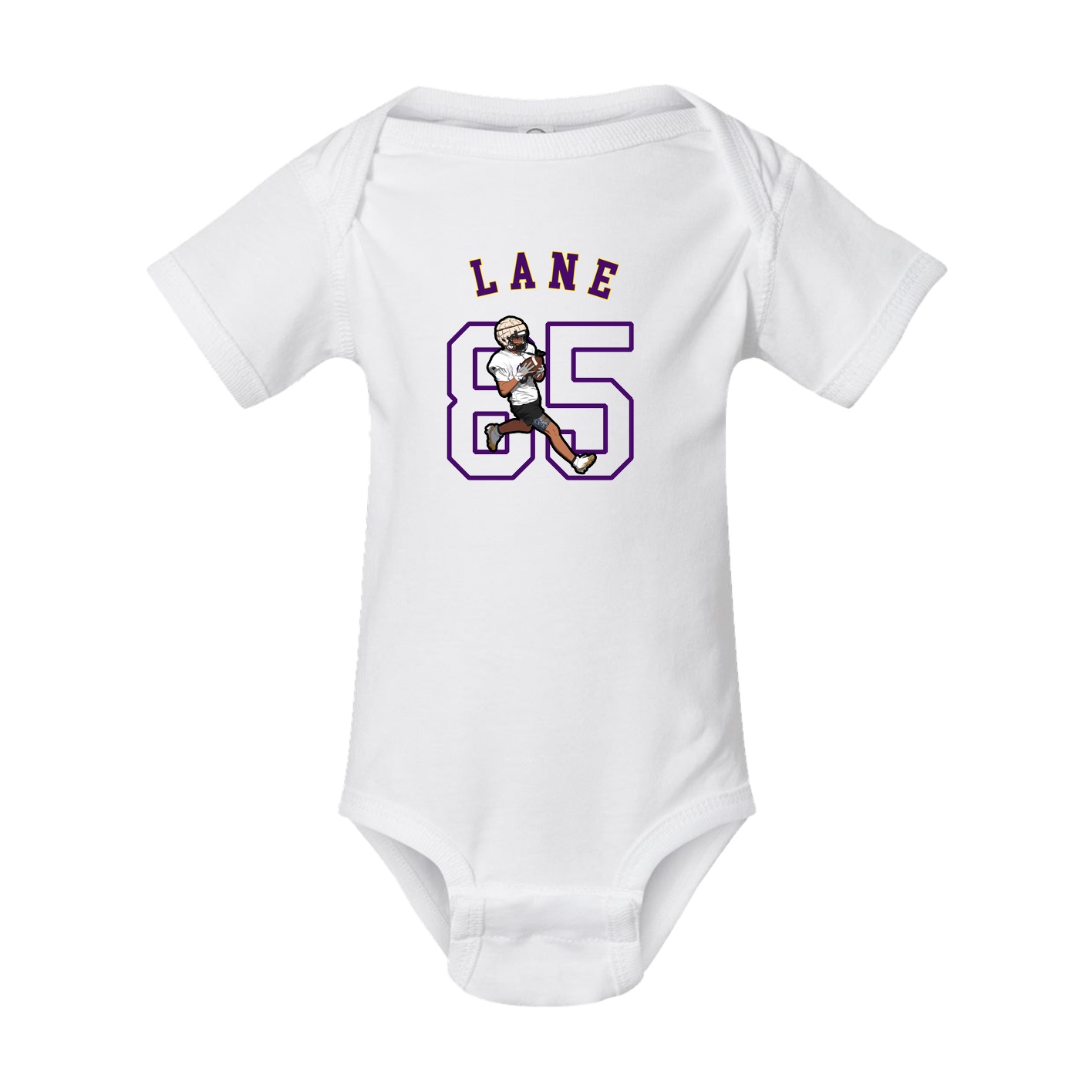 Baby Onesie — Shirsey Arch in White