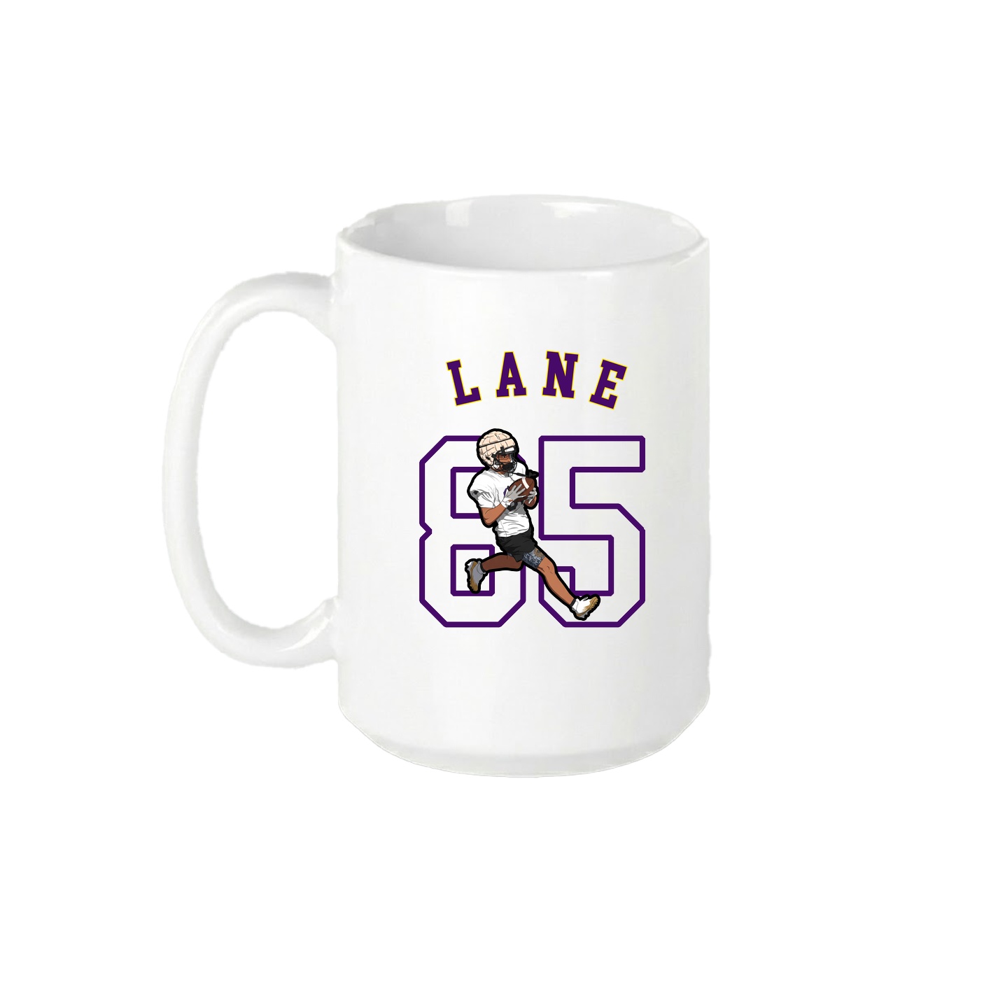 15oz Coffee Mug — Shirsey Arch in White