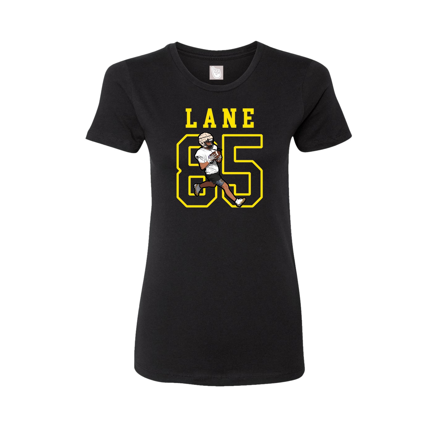 Fitted Women's Tee — Shirsey in Black