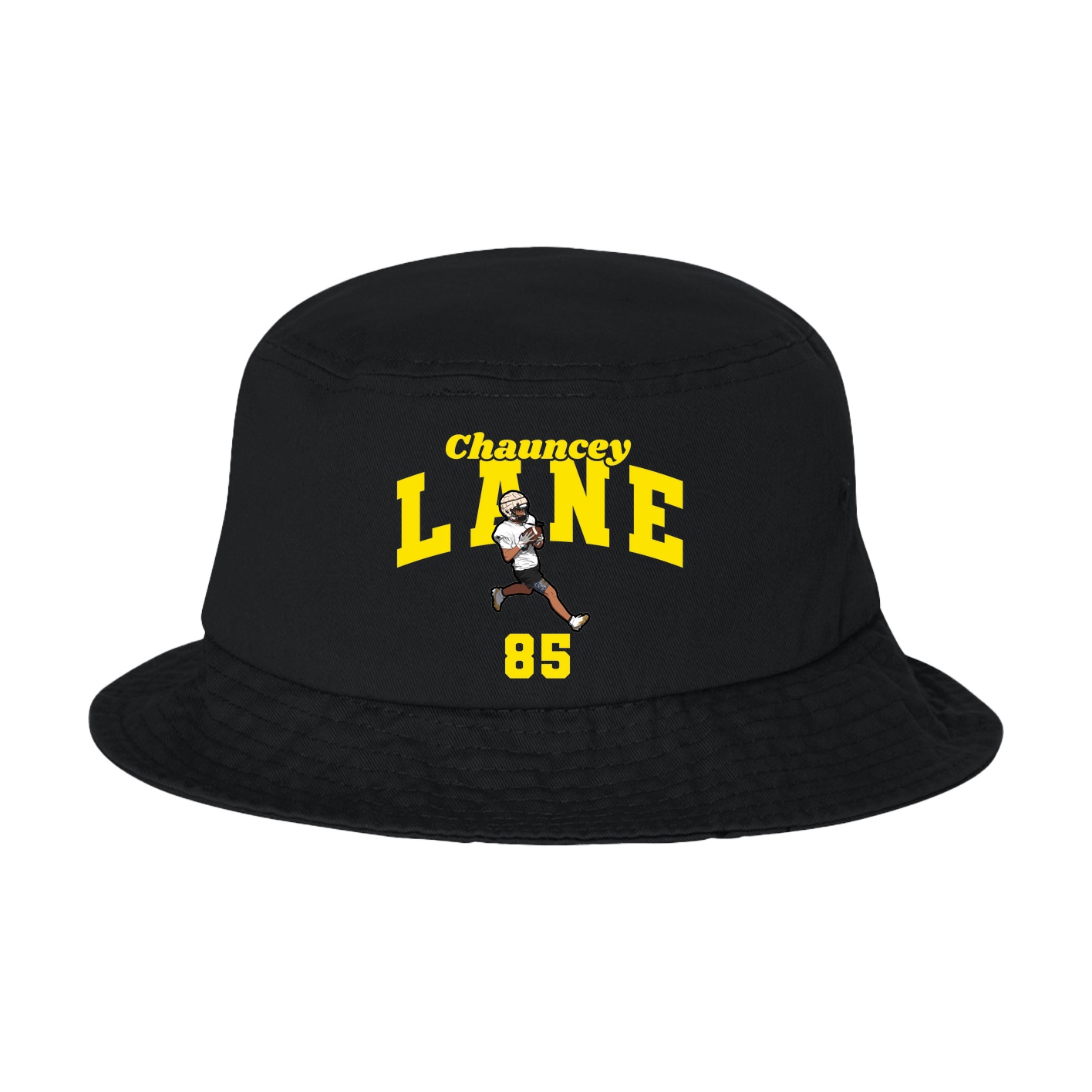 Bucket Cap — Signature Arch in Black