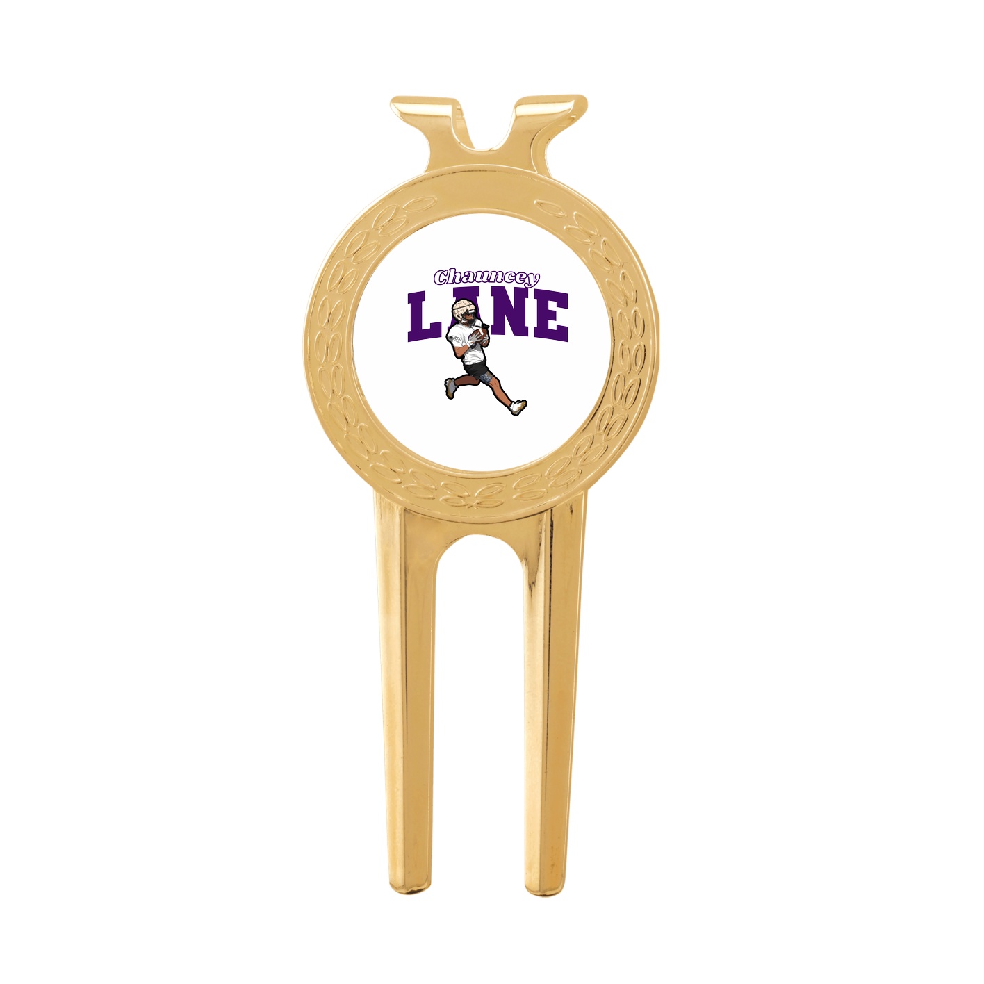 Divot Tool with Ball Marker — Name Arch in Classic