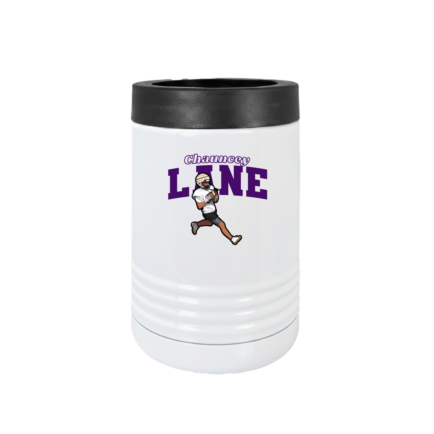 Beverage Holder — Name Arch in White
