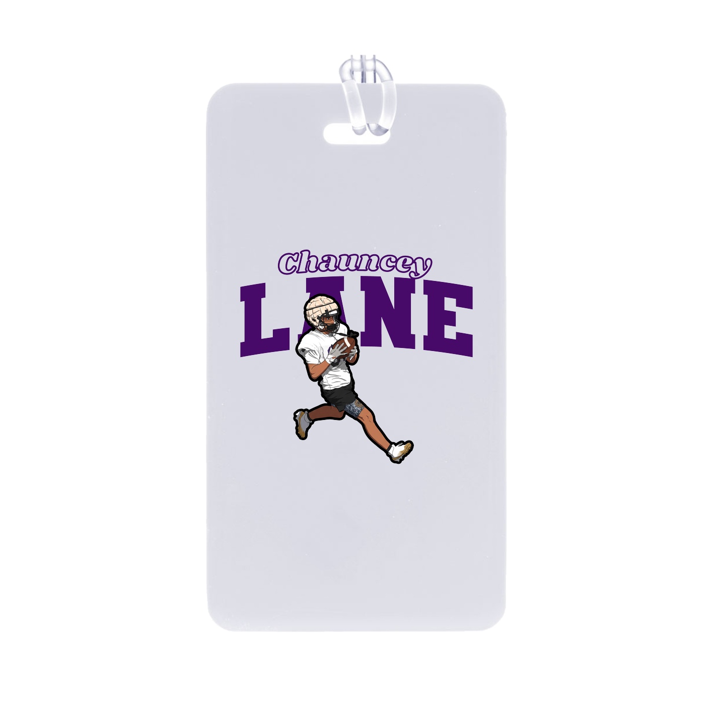 Bag Tag — Name Arch in Classic