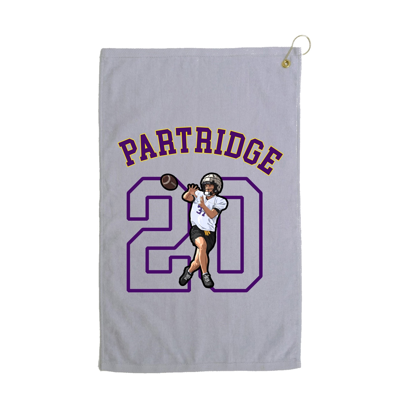 Golf Towel — Shirsey Arch in Grey