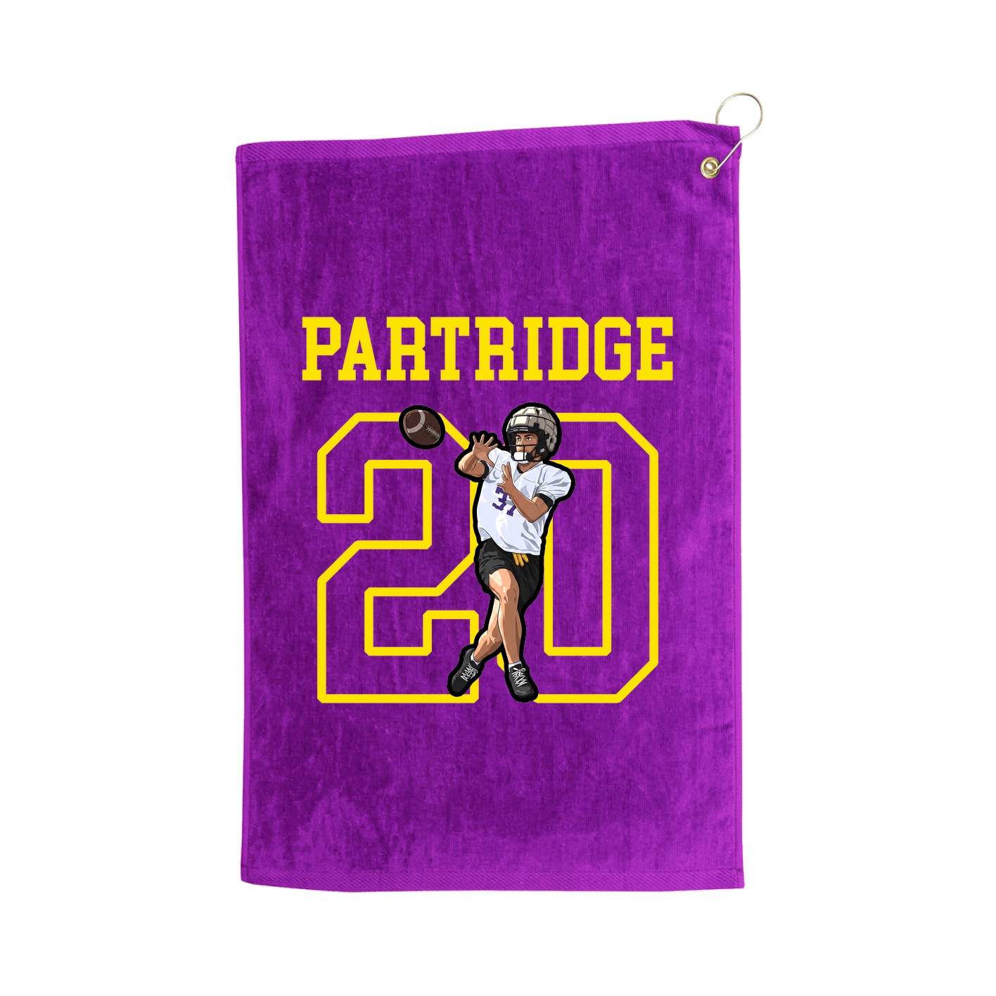 Golf Towel — Shirsey in Purple