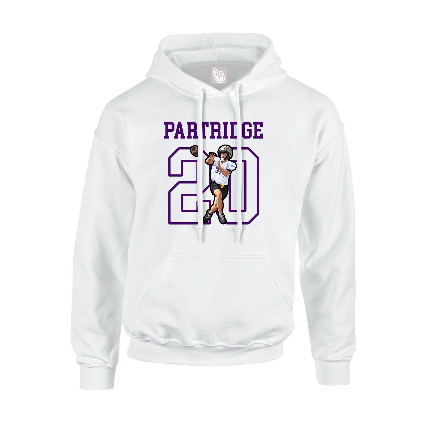 Youth Hoodie — Shirsey in White