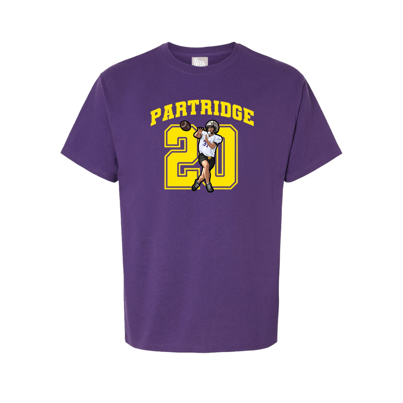 Tee — Number in Purple
