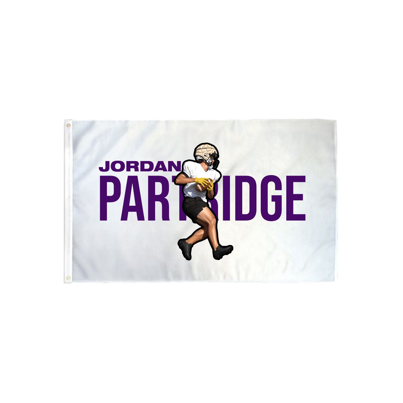 3x5 Flag — Player Name in Classic