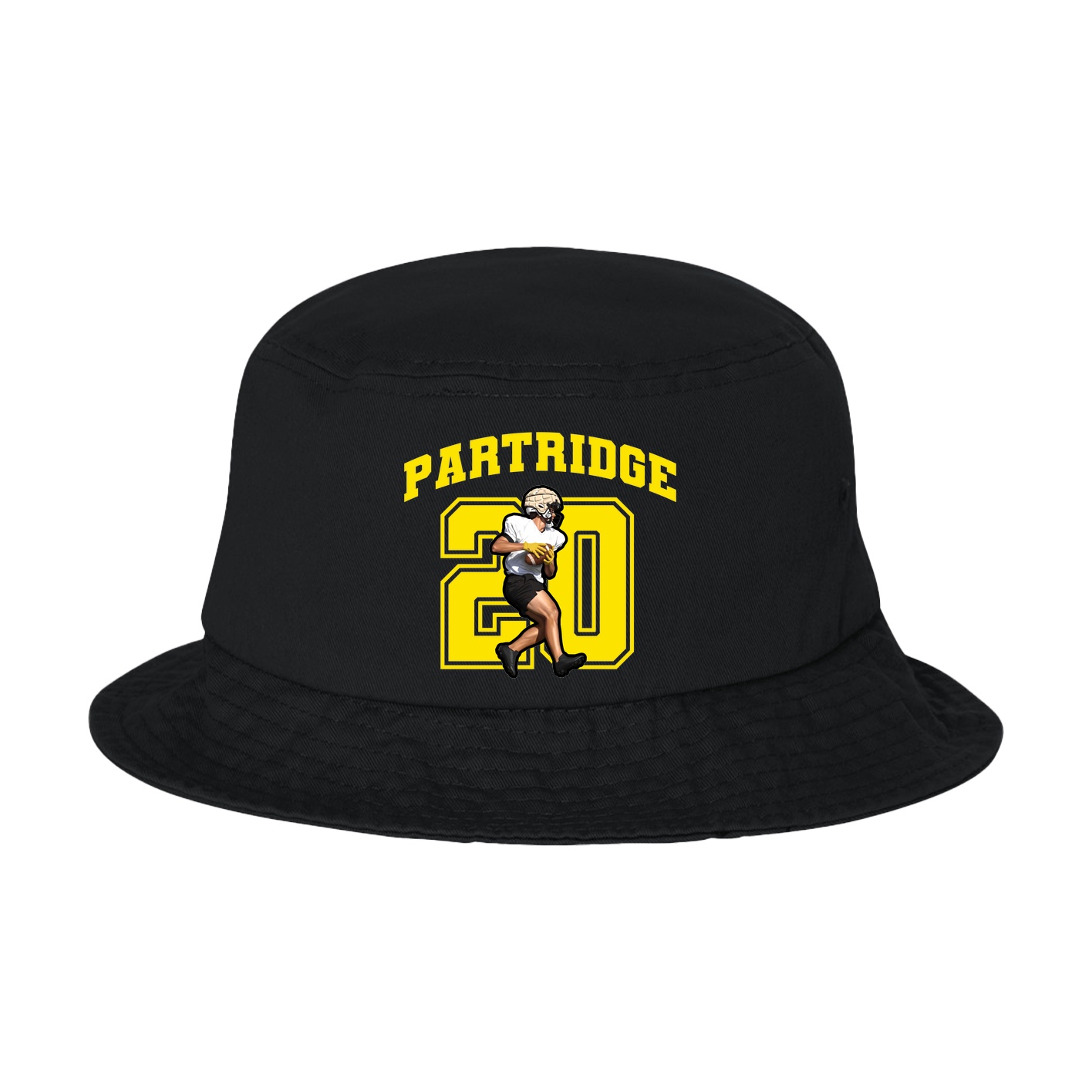 Bucket Cap — Number in Black