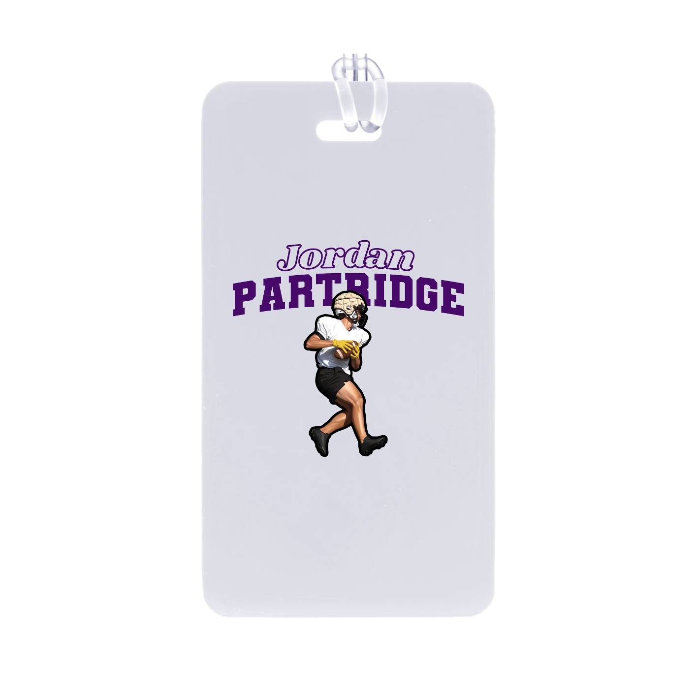 Bag Tag — Name Arch in Classic