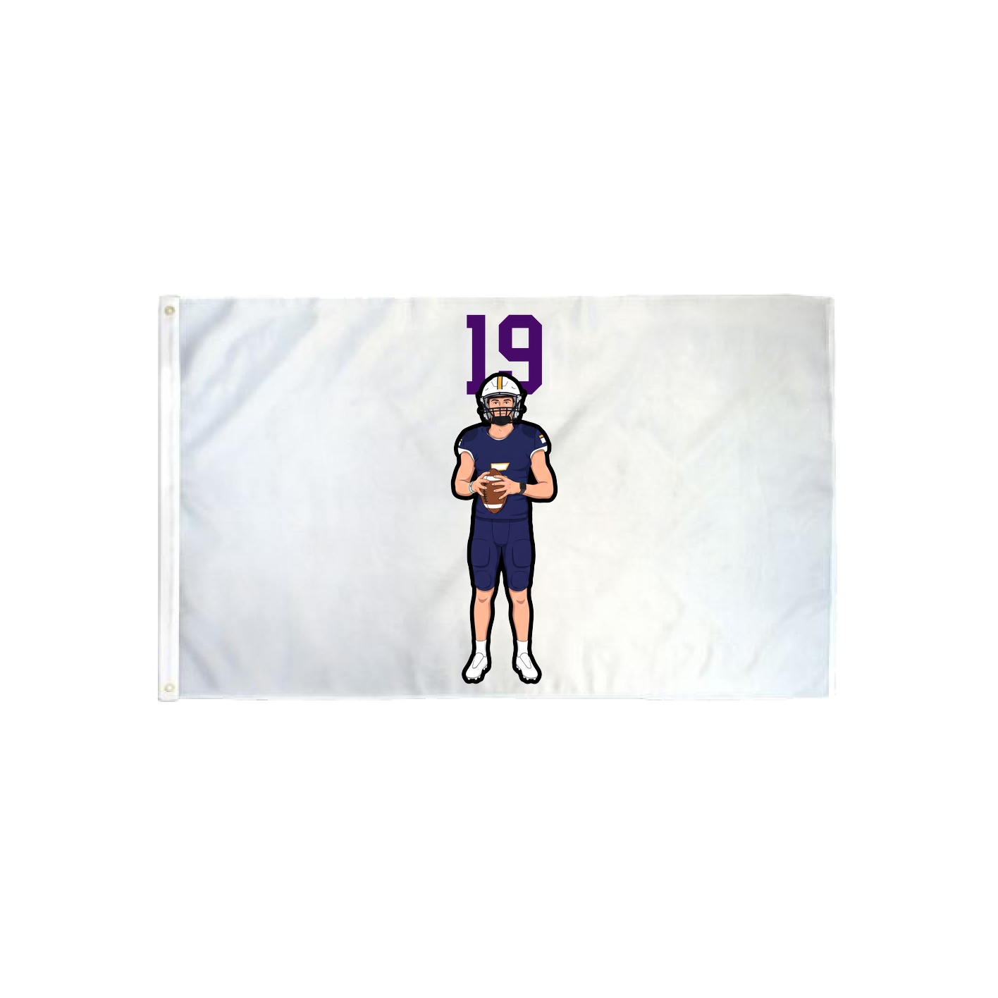 3x5 Flag — Number Top in Classic