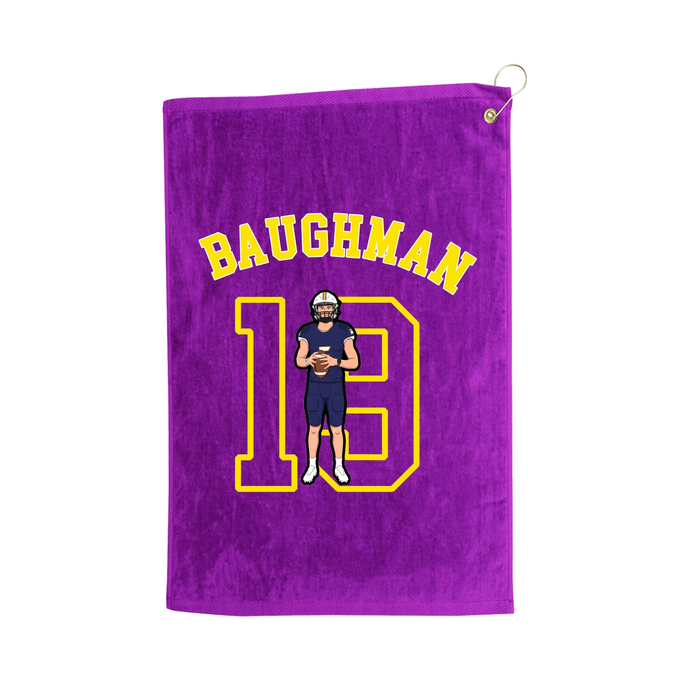 Golf Towel — Shirsey Arch in Purple