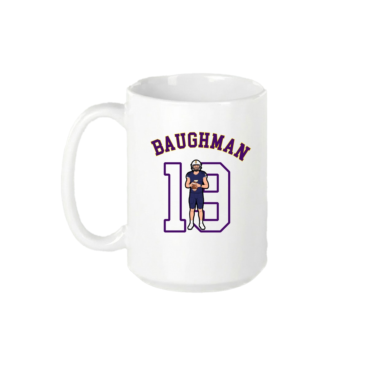 15oz Coffee Mug — Shirsey Arch in White