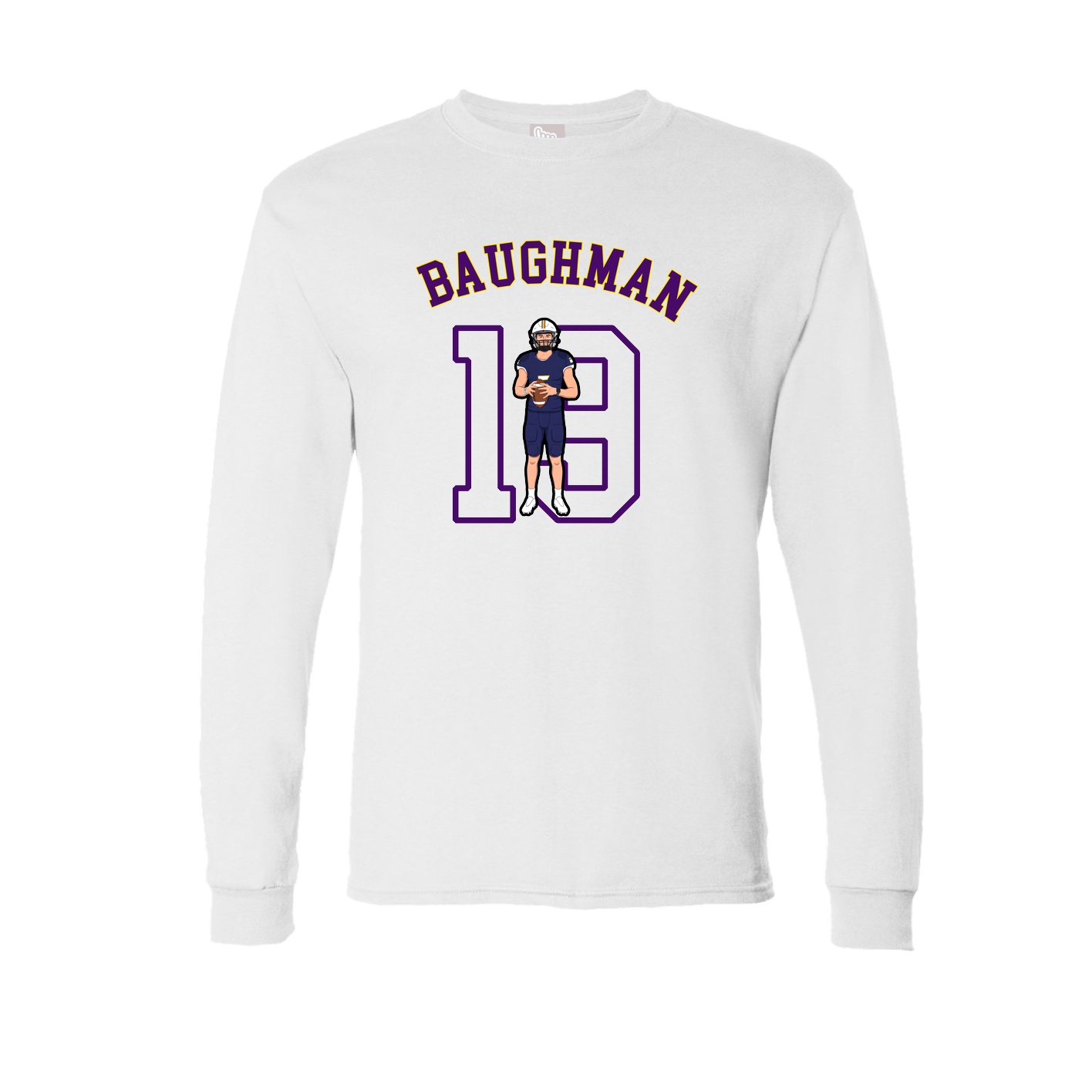 Long Sleeve Tee — Shirsey Arch in White