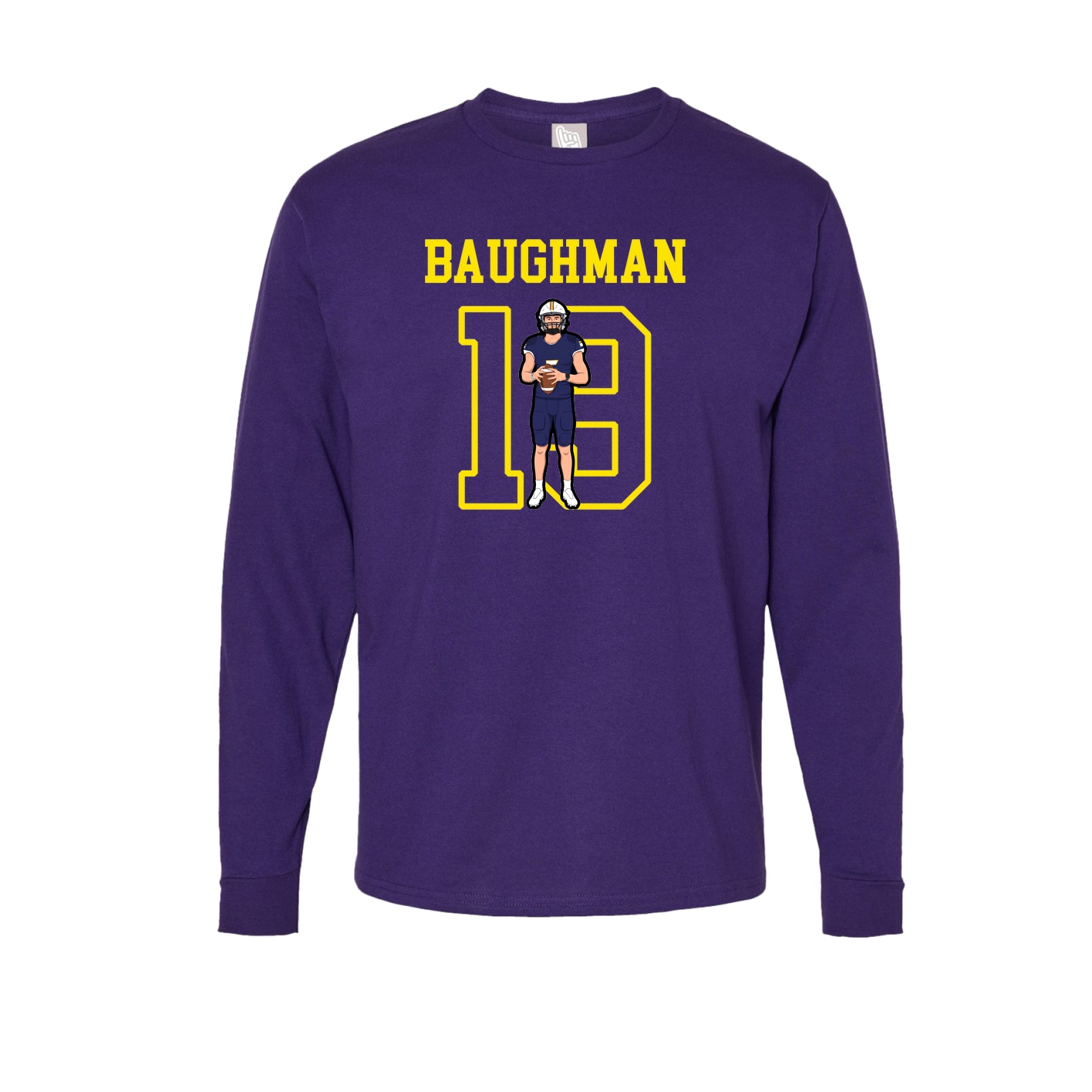 Long Sleeve Tee — Shirsey in Purple