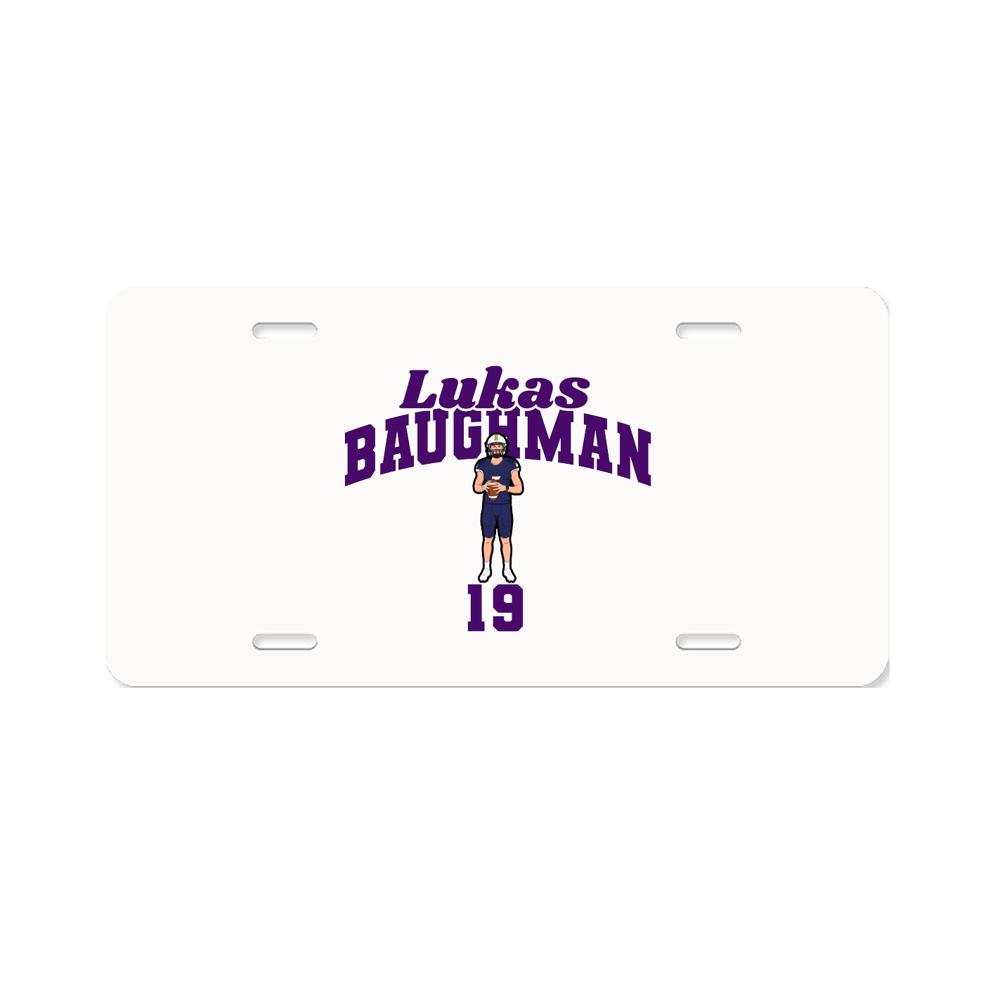 License Plate — Signature Arch in Classic