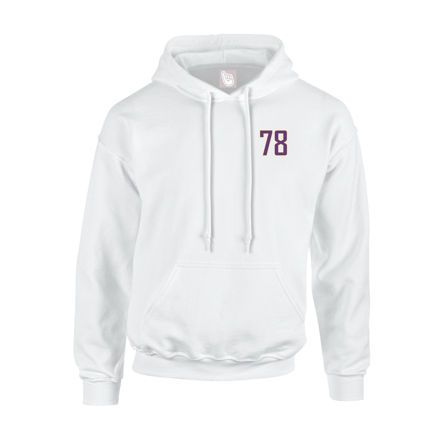 Hoodie — Front Shirsy in White