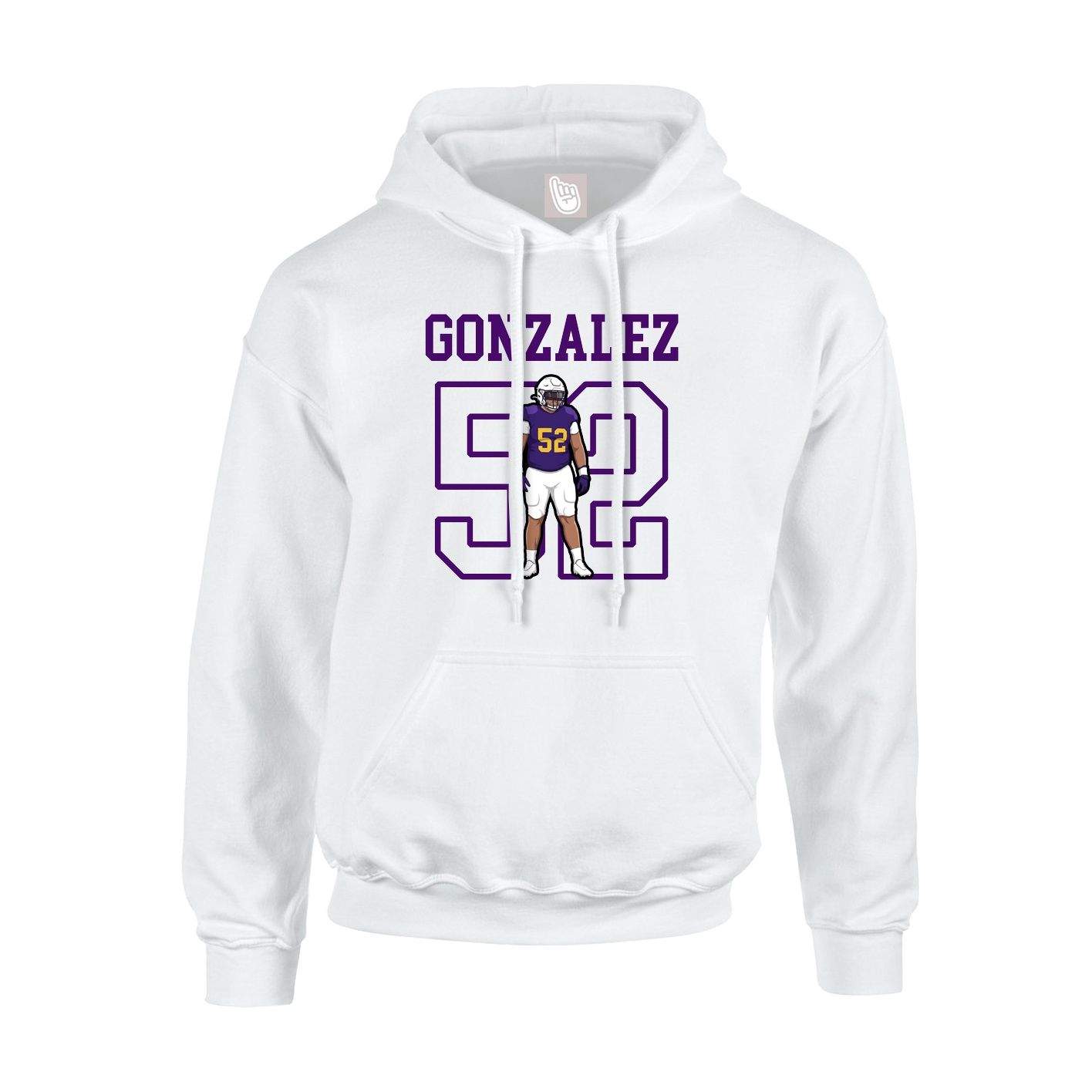 Youth Hoodie — Shirsey in White