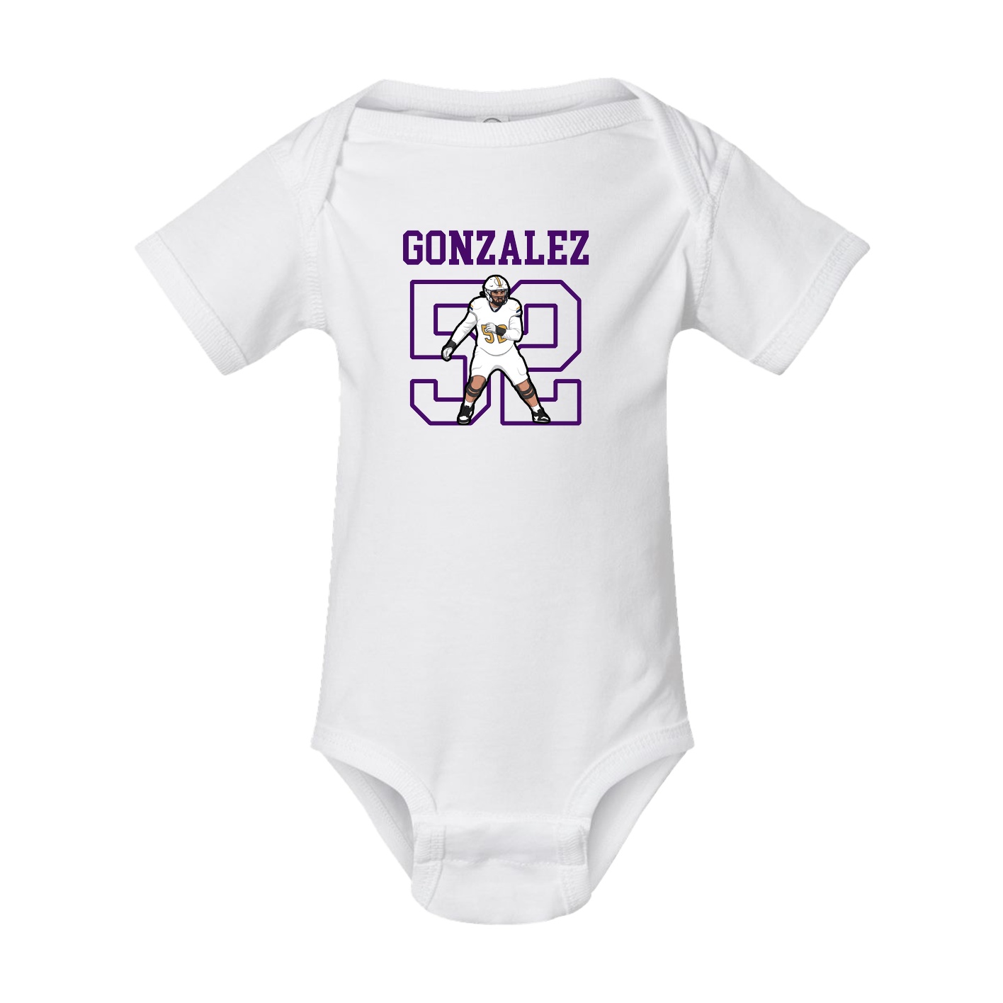 Baby Onesie — Shirsey in White